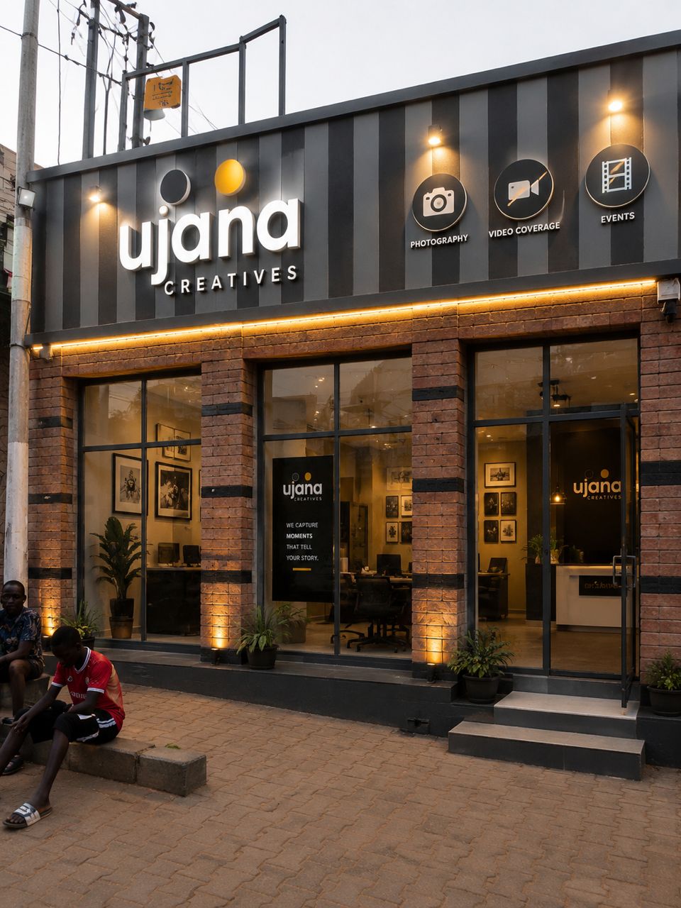 Ujana Creatives storefront in Kayunga